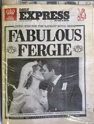 Lot 4 - NEWSPAPER ARCHIVE - HISTORIC HEADLINES.