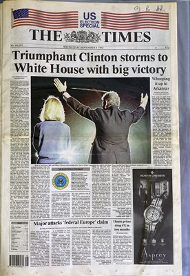 Lot 4 - NEWSPAPER ARCHIVE - HISTORIC HEADLINES.