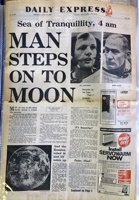 Lot 4 - NEWSPAPER ARCHIVE - HISTORIC HEADLINES.