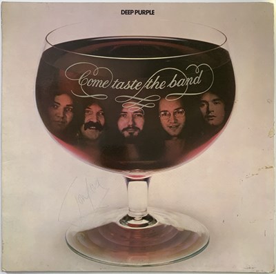 Lot 353 - DEEP PURPLE SIGNED LP.