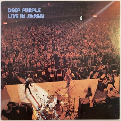 Lot 134 - DEEP PURPLE LIVE IN JAPAN FULLY SIGNED.