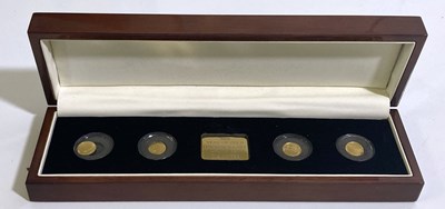 Lot 8 - 2009 TRISTAN DE CUNHA GOLD COIN SET.