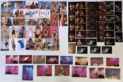 Lot 195 - CONCERT PHOTOGRAPHS - INC SOME WITH PETER BLAKE STAMPS.