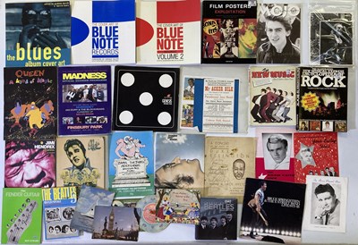 Lot 90 - MUSIC MEMORABILIA - PROGRAMMES / PHOTOS / SONGBOOKS.