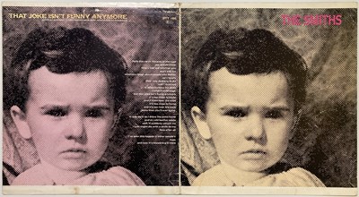 Lot 163 - THE SMITHS - THAT JOKE ISN'T FUNNY PROOF SLEEVE ART.