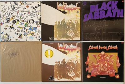 Lot 837 - BLACK SABBATH/ LED ZEPPELIN/ DEEP PURPLE - LPs