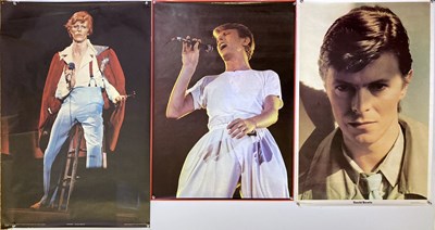 Lot 402 - DAVID BOWIE 1970S POSTER COLLECTION.