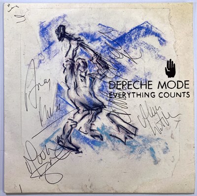 Lot 141 - DEPECHE MODE SIGNED 7" SINGLE.