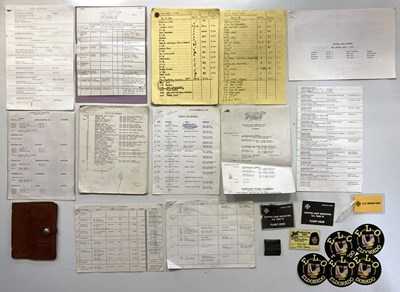Lot 160 - ELO 1970S CONCERT MEMORABILIA.