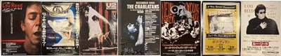Lot 167 - JAPANESE POSTERS - BOB DYLAN/U2/LOU REED