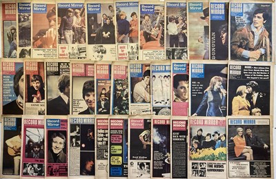 Lot 124 - RECORD MIRROR 1960S-70S.