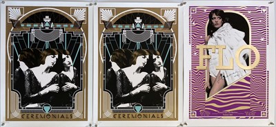 Lot 264 - FLORENCE AND THE MACHINE SIGNED LIMITED EDITION POSTERS