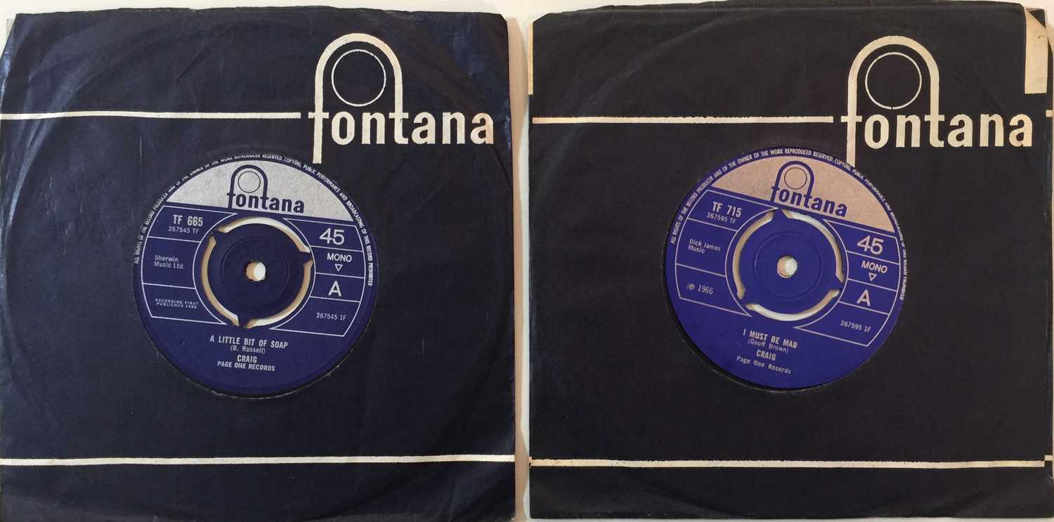 Lot 6 - CRAIG - UK FONTANA 7"