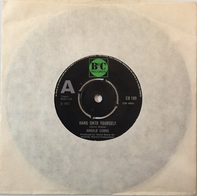 Lot 7 - ARNOLD CORNS - HANG ONTO YOURSELF 7" (ORIGINAL UK DEMO - B&C RECORDS CB 189)