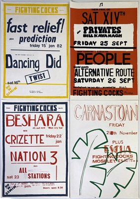 Lot 278 - FIGHTING COCKS BIRMINGHAM POSTER ARCHIVE.