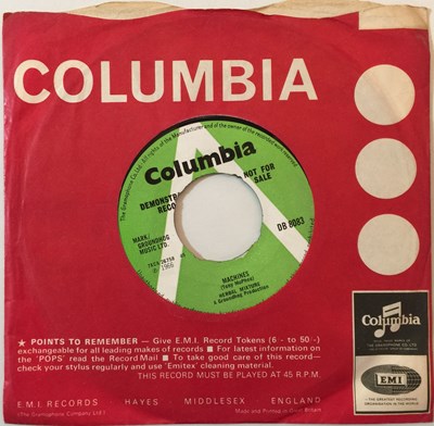 Lot 9 - HERBAL MIXTURE - MACHINES C/W PLEASE LEAVE MY MIND 7" (UK COLUMBIA DEMO - DB 803)