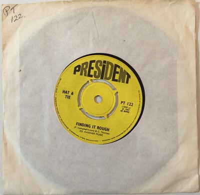 Lot 11 - HAT & TIE - FINDING IT ROUGH  7" (UK PRESIDENT RECORDS - PT 122)