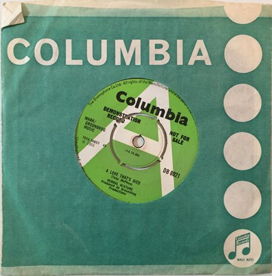 Lot 10 - HERBAL MIXTURE - A LOVE THAT'S DIED 7" (ORIGINAL UK DEMO - COLUMBIA DB 8021)