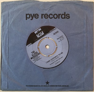 Lot 14 - THE GLASS MENAGERIE - FREDERICK JORDAN C/W I SAID GOODBYE TO ME (UK PYE ORIGINAL - 7N 17615)