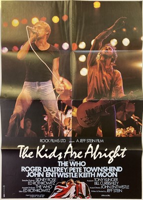 Lot 60 - THE WHO - FOREIGN LANGUAGE FILM PROMOTIONAL ITEMS.