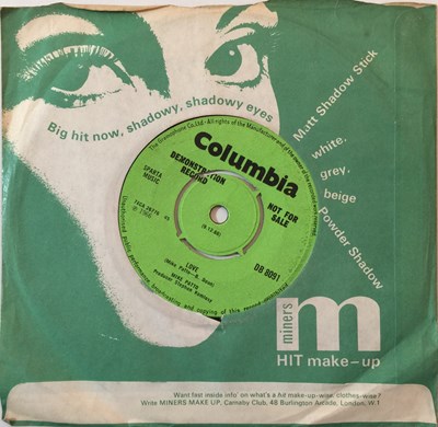 Lot 25 - MIKE PATTO - CAN'T STOP TALKIN' ABOUT MY BABY 7" (ORIGINAL UK DEMO RELEASE - COLUMBIA DB 8091)