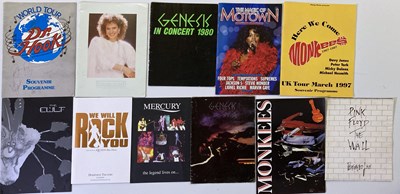 Lot 175 - CONCERT PROGRAMMES - PINK FLOYD /. MONKEES / GENESIS.