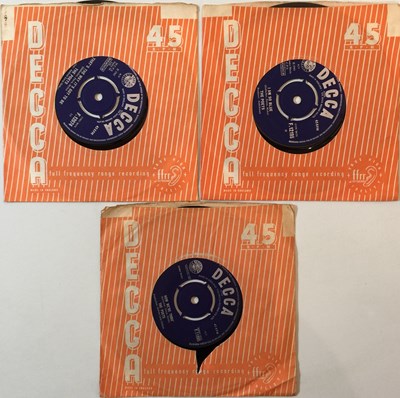 Lot 27 - THE POETS - ORIGINAL UK DECCA 7" COLLECTION