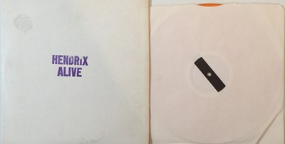 Lot 974 - JIMI HENDRIX - HENDRIX ALIVE LP (TMOQ RED AND ORANGE VINYL)