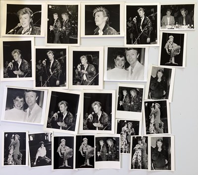 Lot 200 - PRESS PHOTOGRAPHS - DAVID BOWIE