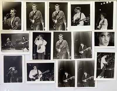 Lot 201 - PRESS PHOTOGRAPHS - THE CURE.
