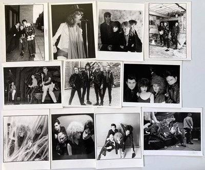 Lot 203 - PRESS PHOTOGRAPHS - CLASH / SEX PISTOLS / CRAMPS.