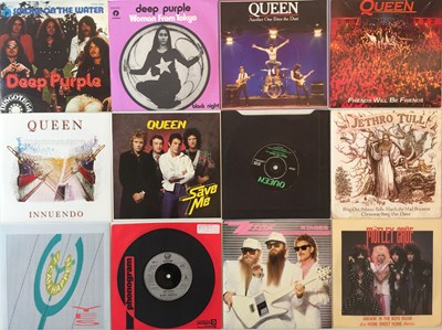 Lot 1076 - CLASSIC/ HEAVY/ PROG - 7" COLLECTION