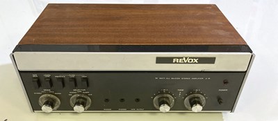 Lot 8 - REVOX A78 AMPLIFIER.