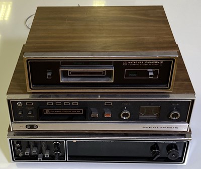 Lot 20 - VINTAGE HI-FI - NATIONAL PANASONIC INC 8 TRACK PLAYERS.