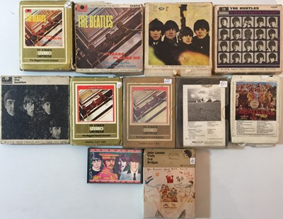Lot 1105 - THE BEATLES AND RELATED 8-TRACK/ REEL TO REELS