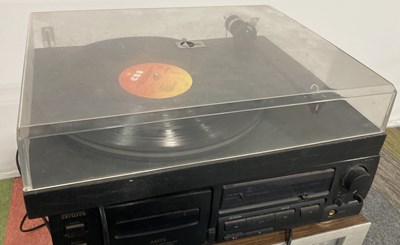 Lot 29 - HIFI SET UP WITH TURNTABLE.