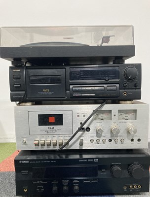 Lot 29 - HIFI SET UP WITH TURNTABLE.