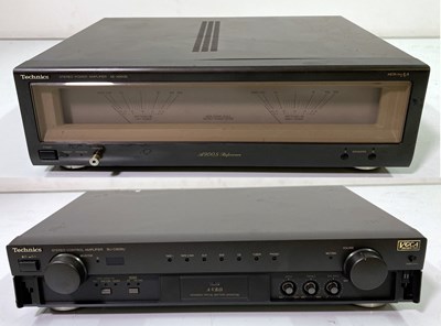 Lot 35 - TECHNICS EQUIPMENT - AMPLIFIERS.