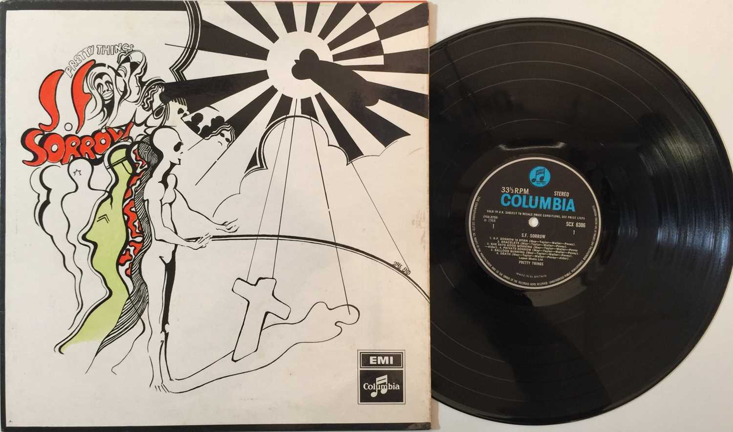 Lot 41 - THE PRETTY THINGS - S.F. SORROW LP (ORIGINAL UK STEREO COPY - COLUMBIA SCX 6306)