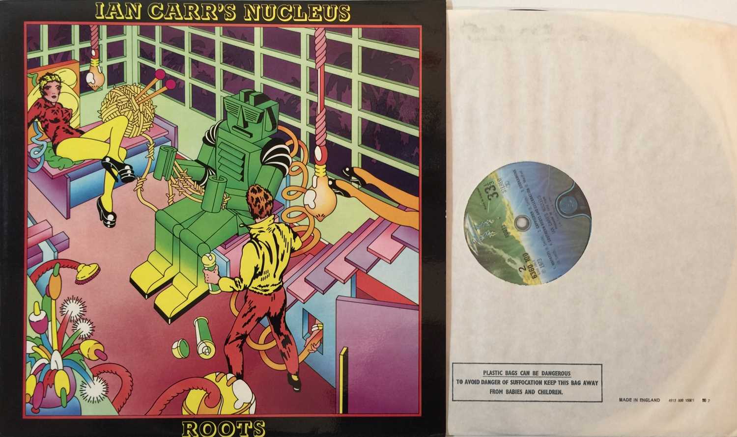 Lot 47 - IAN CARR'S NUCLEUS - ROOTS LP (ORIGINAL UK COPY - VERTIGO 6360 100)