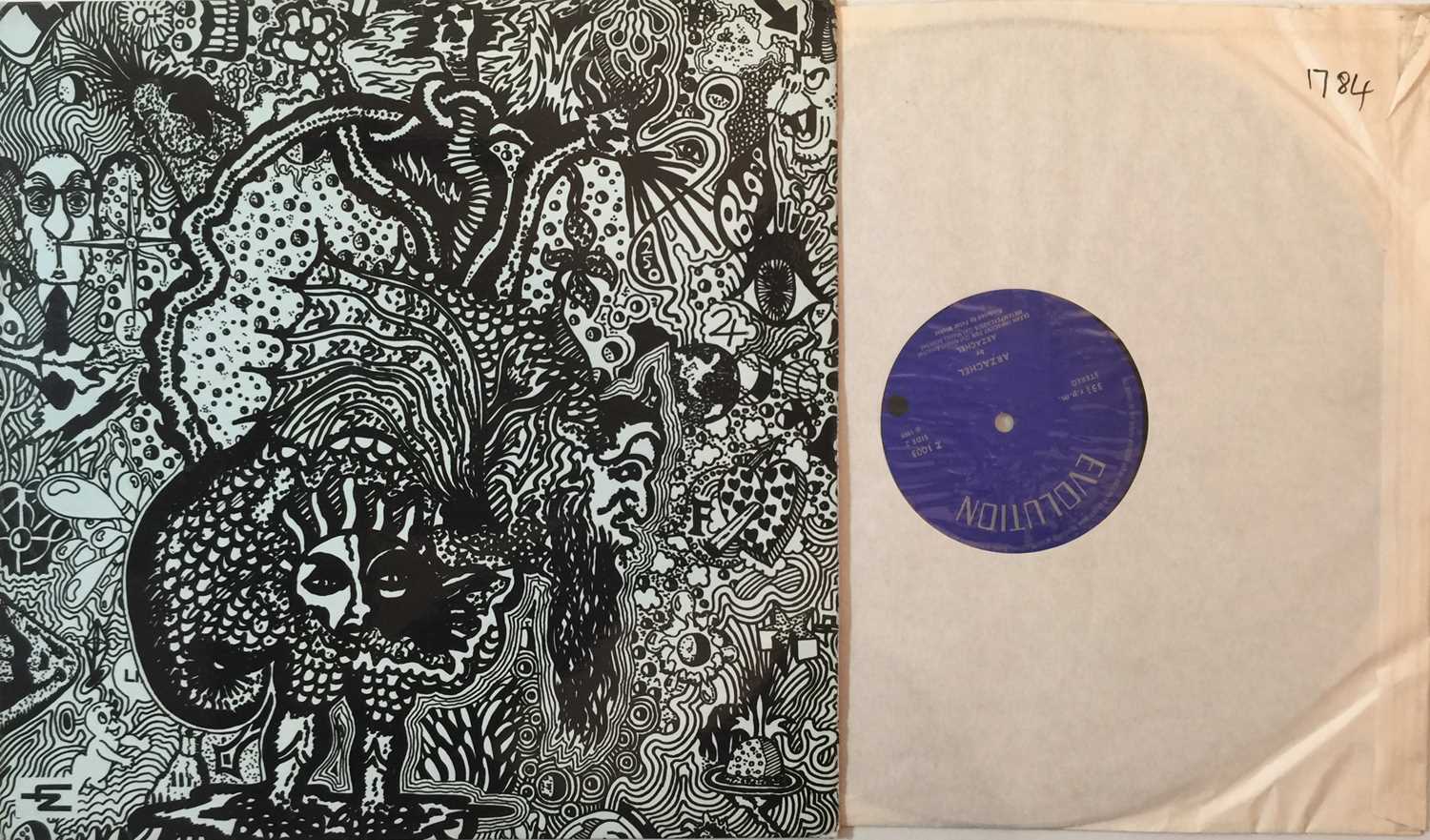 Lot 51 - ARZACHEL - ARZACHEL LP (ORIGINAL UK PRESSING - EVOLUTION Z 1003).
