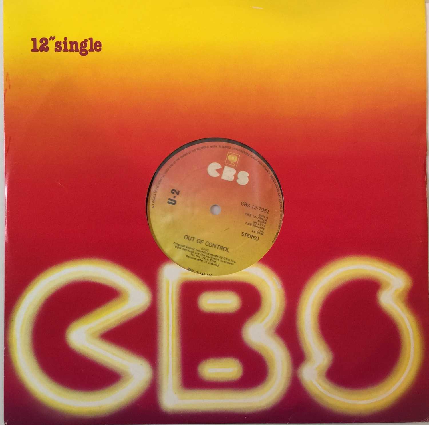 Lot 58 - U2 - THREE 12" (ORIGINAL IRISH PRESSING - CBS 12-7951)