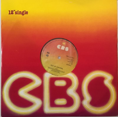 Lot 58 - U2 - THREE 12" (ORIGINAL IRISH PRESSING - CBS 12-7951)