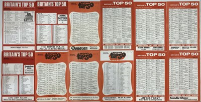 Lot 173 - ORIGINAL 1960S RECORD CHART POSTERS