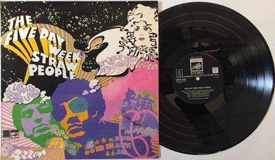 Lot 79 - THE FIVE DAY WEEK STRAW PEOPLE - S/T LP (ORIGINAL UK COPY - SAGA FID - STFID 2123)