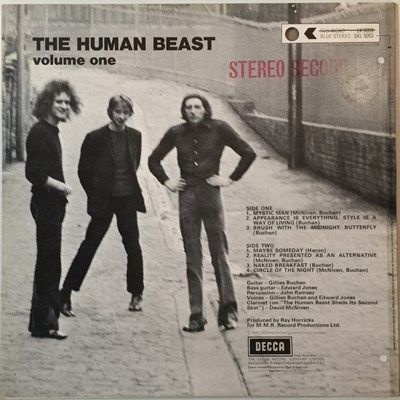 Lot 82 - THE HUMAN BEAST - VOLUME ONE LP (ORIGINAL UK COPY - DECCA SKL 5053)