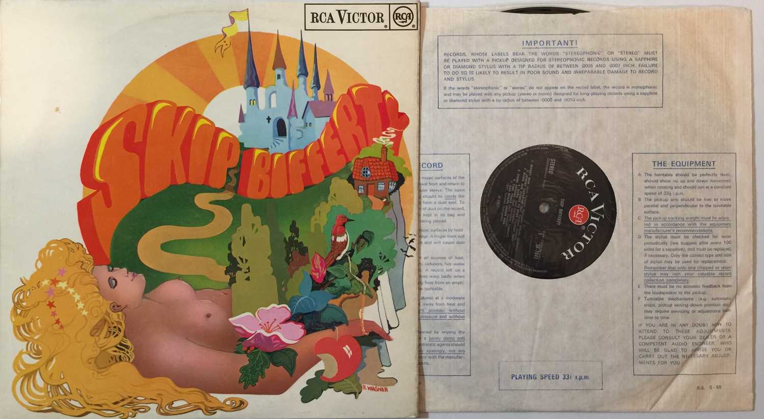 Lot 86 - SKIP BIFFERTY - SKIP BIFFERTY LP (ORIGINAL UK STEREO PRESSING - RCA VICTOR SF 7941)