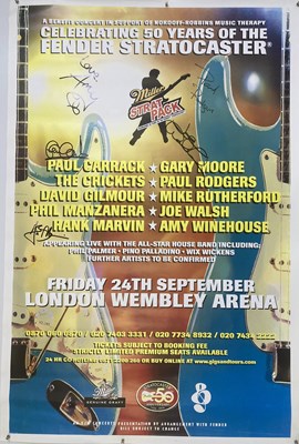 Lot 143 - AMY WINEHOUSE SIGNED BILLBOARD POSTER.