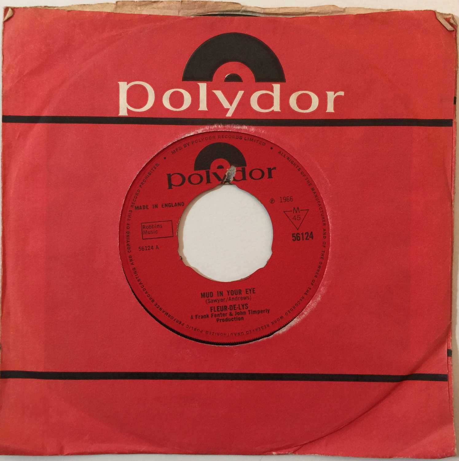 Lot 30 - FLEUR-DE-LYS - MUD IN YOUR EYE 7" (ORIGINAL UK COPY - POLYDOR 56124)