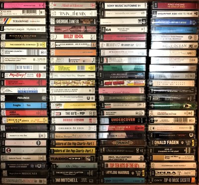 Lot 1135 - CASSETTES - LARGE COLLECTION